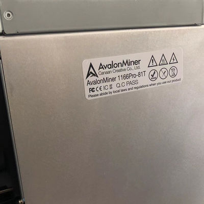 Canaan Avalon 1166 Pro 81t, горнорабочий blockchain машины минирования Asic Bitcoin