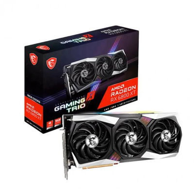 карты Radeon RX 6800 XT 16GB GDDR6 не LHR минирования 2360MHz снаряжения графические