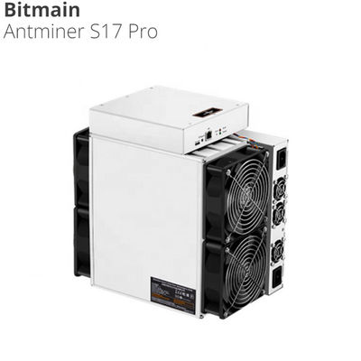 Машина 53th - 76th 2100W-3300W горнорабочего Bitcoin BTC Asic Bitmain Antminer S17 S17Pro минируя