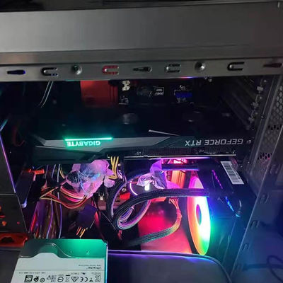 3 ИГРА OC 12G GDDR6 гигабайта RTX 3060 видеокарт NVIDIA вентиляторов графических